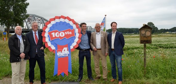 Gerard Beelen, Peter Glas,  William de Kleijn, Johan Willemsteijn en Arjan Vernhout